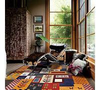 XESZIEO Grand Tapis Design Antidérapant Doux Poils Courts-pour Salon,Chambre Coucher Salle Plaid coloré Rectangulaire Tapis,200 x 300 cm