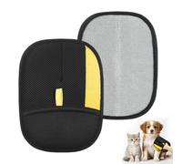 XETHI 2 Pièces Gant Poils Animaux électrostatiques | 24 × 18 cm/9,5 × 7,1 Pouces Brosse Anti Poil | Gant Poil Chien pour L'élimination des Poils de Chiens et de Chats