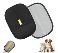 XETHI 2 Pièces Lavable Gants Anti Poils Animaux | Brosse Poils Chat 21 × 17 cm/8,3 × 6,7 Pouces | Brosse Poil Chien pour Un Nettoyage Efficace