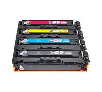 XEUVYMWT 1 pcs MF645Cx Cartridge de Toner CRG054 LBP621Cw MF623Cdw MF641Cw(054H Large Capacity Four-Color)