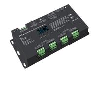 XEUVYMWT Décodeur DMX numérique D4 D4-E D4-P D4-XE D5 D12 D24 D12A, contrôle RF/Rail Din/gradateurs Multiples PWM for Bandes LED(D12A Only)