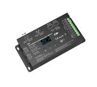 XEUVYMWT Décodeur DMX numérique D4 D4-E D4-XE D5 D12 D24 DS DS-L, décodeur DMX512-SPI et contrôleur, Affichage CV/Rail Din/Gradation Multiple(D5)
