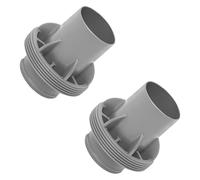 Xevinas Accessoires de piscine - Pompe de filtre à sable de rechange pour piscine hors sol - Adaptateur de tuyau de piscine 38 mm - Robuste et durable - Pour Flowclear, Coleman et Intex P6916 (2