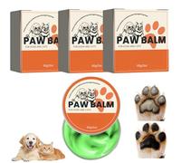 Xevinas Baume pour pattes de chien, 100 % naturel, baume nasal pour chien, avec huile de noix de coco, cire d'abeille, soin des pattes, soulagement et humidité, accessoire pour chiens et chats (180 g)