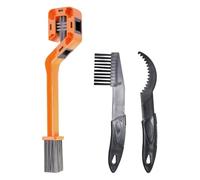 Xevinas Lot de 4 brosses de nettoyage de chaîne de vélo - Kit de nettoyage de chaîne de vélo - Nigrin - Pour VTT, moto (A)