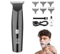 Xevinas Tondeuse à cheveux électrique de qualité supérieure pour homme - Lame en R avec distance zéro - Cadeau familial (B)