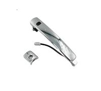 XEXJHQQ Poignées Extérieures Voiture Pour Nissan Pour Rogue Pour MURANO 2003-2011 Poignée Porte Extérieure Chromée Avec Bouton D'entrée 80640-CA012 80645-CA000(Have hole)