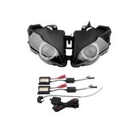 XEXJHQQ Pour CBR1000RR Pour Phare Pour Assemblage De Moto | Phare avant de moto, faisceau Hi/Lo yeux d'ange projecteur HID assemblage de lampe frontale au xénon Head Lights Moto
