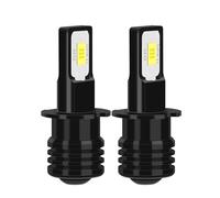 XEXJHQQ Voiture Antibrouillard Avant Lot 2 Ampoules LED H8 H11 5202 880 881 H3 H16 JP 9005 HB3 9006 HB4 9145 Feux Brouillard Pour Voiture Jour Feux Circulation Feu Brouillard Avant(H3)