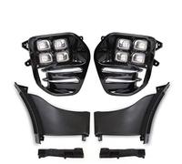 XEXJHQQ Voiture Antibrouillard Avant Pour KIA Pour Sportage QL KX5 2016-2018 1 Ensemble Voiture LED Blanc Brouillard Lmap Assemblage Pare-chocs Avant Feux Jour Phare 12 V Feu Brouillard Avant