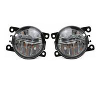 XEXJHQQ Voiture Antibrouillard Avant Pour Opel Pour Vauxhall Pour Astra HG Mk5 Pour VXR 2004-2010 Ensemble Agila Pare-chocs Avant Feu Antibrouillard Feu Brouillard Avant(Pair Yellow LED-A)