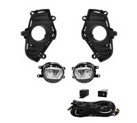 XEXJHQQ Voiture Antibrouillard Avant Pour Toyota Pour RAV4 2019-2021 Ensemble Phares Antibrouillard Pour Voiture Feux Conduite Lampe Lumière Du Jour À LED Feu Brouillard Avant(Led Fog Lamp)