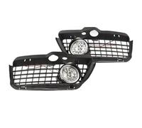 XEXJHQQ Voiture Antibrouillard Avant Pour VW Pour Golf 3 MK3 Pour Jetta Pour Cabrio Accessoires Voiture 1 Ensemble Feux Antibrouillard À LED Pour Pare-chocs Avant + Calandre Feu Brouillard Avant
