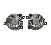 XEXJHQQ Voiture Antibrouillard Avant Pour VW Pour Golf 5 Pour GTI MK5 2004-2009 Pour Jetta MK5 2006-2010 Pour Sagitar Pare-chocs Avant Feu Antibrouillard LED Feu Brouillard Avant(2 pcs Halogen Fog)