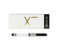 Xezo Convertisseur d'encre pour stylo-plume, plaqué chrome. Mécanisme de remplissage à piston. Fabriqué en Allemagne