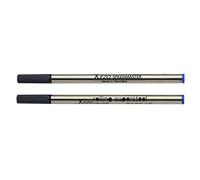 Xezo Lot De 2 Recharges Pour Stylo Roller À Encre Bleue Bleu 6126