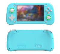 XF43 Console de jeu portable rétro, écran IPS de 4,3", émulateur vidéo portable prenant en charge plus de 30 systèmes, mise à niveau 2026 (64 Go, bleu)