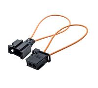 Xfaiz Lot de 2 câbles universels à fibre optique femelle et mâle pour radio et audio Mercedes BMW VW Audi Porsche SOS Fix (13,5 cm)