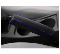 XFANGNB Couverture de Frein Main Voiture pour Peugeot 206 207, Housse de Poignées de Frein à Main Couvercle de Décoration Accessoires,C/Black Blue Line