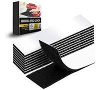 XFasten Lot de 15 bandes adhésives auto-agrippantes pour murs - 2,5 x 10,2 cm - Bandes adhésives double face robustes pour intérieur, extérieur, maison, bureau