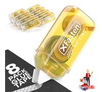 XFasten Lot de 8 rouleaux adhésifs 545 Japan Dot 5 mm x 5 m