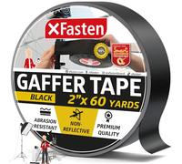 XFasten Ruban adhésif de qualité professionnelle, 50,8 mm x 54,86 m (noir)