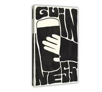 XFATGIA Impression sur toile Bauhaus Guinness - Décoration murale pour salon, chambre à coucher - 30 x 45 cm