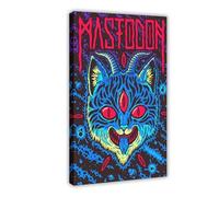 XFATGIA Poster sur toile Mammoth Show - Décoration de chambre à coucher, bureau, chambre - Cadeau - 30 x 45 cm