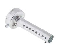 XFC-PAI, 1 Pcs Silver for Moto Pot D'échappement Silencieux Insert Chicane Amovible Can Fit 60-63 Mm Embout Rond Mufflers