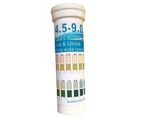 XFC-PH, Bandelettes de Test PH, bandelettes de pH universelles Papier Tournesol for Test alcalin Acide, pH 4,5-9,0, 0-14, 1-14 Plage de Mesure complète (Couleur : 4.5 9.0)