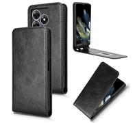 XFDSFDL® Cas de pour Oscal Flat 2 (6,56 Pouces) Verticale PU Cuir Housse Haut et Bas Ouvrir Étui avec Support Portefeuille Coque de Protection Noir