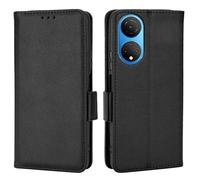 XFDSFDL® Étui pour Honor X7 CMA-LX1/LX2/LX3 (6,74 Pouces) PU Cuir Housse Flip Coque Litchi Motif avec Support et Magnétique Boucle Latérale Portefeuille Shell de Protection Noir