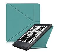 XFDSFDL® Étui pour Kobo Sage (8 Pouces) Ultra Mince PU Cuir Housse Flip Coque Cass Motif avec Pliage Multiple Stand et Veille/Réveil Automatique Protection Cas, Vert