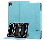XFDSFDL® Étui pour Lenovo Tab TB-311FU (10,1 Pouces) PU Cuir Housse Oreille de Chat Flip Coque avec Support Portefeuille Protection Cas Bleu Clair