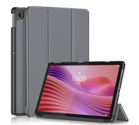 XFDSFDL® Étui pour Lenovo Tab TB-311FU 2025 (10,1 Pouces) Ultra Mince PU Cuir Housse Flip Coque Cass Motif avec Supports et Veille/Réveil Automatique Protection Cas Gris