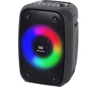 Xfest Xf 150 Ko Haut-Parleur Amplifié Portable 15 W, Usb, Micro Sd, Bluetooth Et Fonction Tws, Karaoké Party Haut-Parleur Avec Microphone Inclus