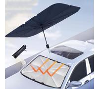 XFEU_sp Parapluie Pare Soleil Voiture pour Volvo V40 2007-2023 2024 2025, Parapluie Pare-Soleil De Pare-Brise, Portable Pare Soleil Voiture Pare Brise Avant Parapluie