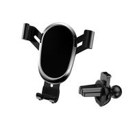 XFEU_sp Support TéLéPhone Voiture pour MG Marvel R EV, Support De TéLéPhone pour Voiture Porte Portable Rotation 360° Anti-Rayures Accessoires IntéRieur,Black-A