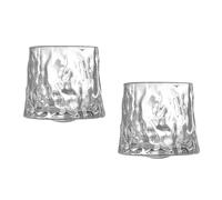 Xfeyaqlo Verre a Whisky Gobelet, Verre a Rhum, Le Dessus de Table Peut Pivoter à 360 Degrés, Relaxation et Décompression pour Hommes, 160ml (Surface Courbe)