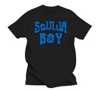XFHATTN Novelty Soulja Boy Logo Funny Printing T Shirts Men Short Sleeve