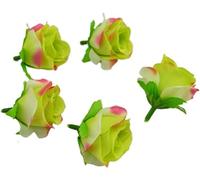XFLSDHGD 100pcs 4cm Fleurs artificielles DIY Roses de Soie tête Artificielle Arrangements Floraux de la Plante Artificielle.