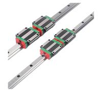 XFLSDHGD Bloc Coulissant à roulement linéaire 4 pièces HGW30CC Blocs coulissants de Chariot à Bride linéaire + 2 pièces Guide linéaire HGR30 Longueur 1100mm Rails