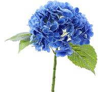 XFLSDHGD Ensemble de 5 3D Hortensia Flowers Flowers Real Touch Artificial Hortensia Fake Flowers Gift for Home Party Decoration Arrangement de Mariage