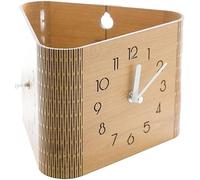 XFLSDHGD Horloge Murale décorative Triangle Double Face Mural Double Face Moderne Minimaliste Maison Salon décoration Chambre Petite Horloge Murale 5,51 Pouces décoratives Horloge