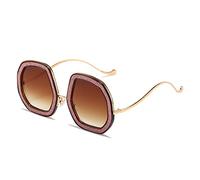 XFLSDHGD Lunettes de soleil, lunettes de la mode, hommes et femmes de la rue de la mode tourne-tour des lunettes de soleil, des nuances de soleil de vacances en plein air