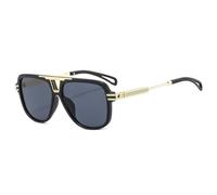 XFLSDHGD NOUVEAU 2025 Lunettes de soleil à monture large Hommes Lunettes de soleil en métal Femmes Lunettes rétro