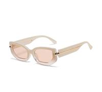XFLSDHGD Nouveau 2025 Lunettes de Soleil de Gradient de flèche pour Hommes et Femmes Lunettes rétro UV400