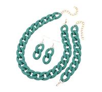 XFLSDHGD NOUVEAU 2026 UNISE Collier de tour de cou de chaîne grossière unisexe pour les femmes Bohemain Longues chaînes Colliers Set Bijoux Fashion Finages Accessoires Créative Gift For Women and Men