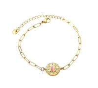 XFLSDHGD Punk Fashion Blade Plat Chaîne Serpent Bracelet Féminin Couleur Or Bracelets Réglable Fête