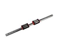 XFLSDHGD Rail Coulissant linéaire de Curseur de Curseur Longueur de 100 mm-1000 mm Guide de Rail linéaire 1PCS HGR20 + 2PCS HGW20HA Bloc DE CULITION du CULIR (350 mm) (350 mm)